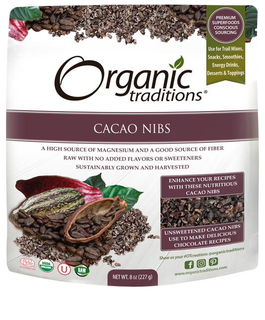 Organic Traditions Cacao Nibs 227g