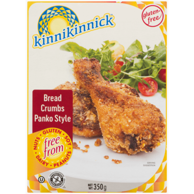 Kinnikinnick Gluten-Free Panko Style Bread Crumbs 250g