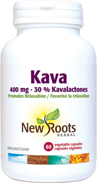 New Roots Kava 400mg 60 Vegetarian Capsules