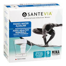 Load image into Gallery viewer, Santevia MINA Alkaline Pitcher in White
