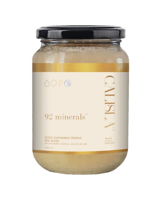 Calisla 92 Minerals Gold Sea Moss Gel 500ml