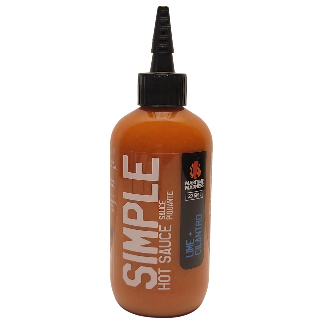 Maritime Madness Simple Lime Cilantro Hot Sauce 275ml