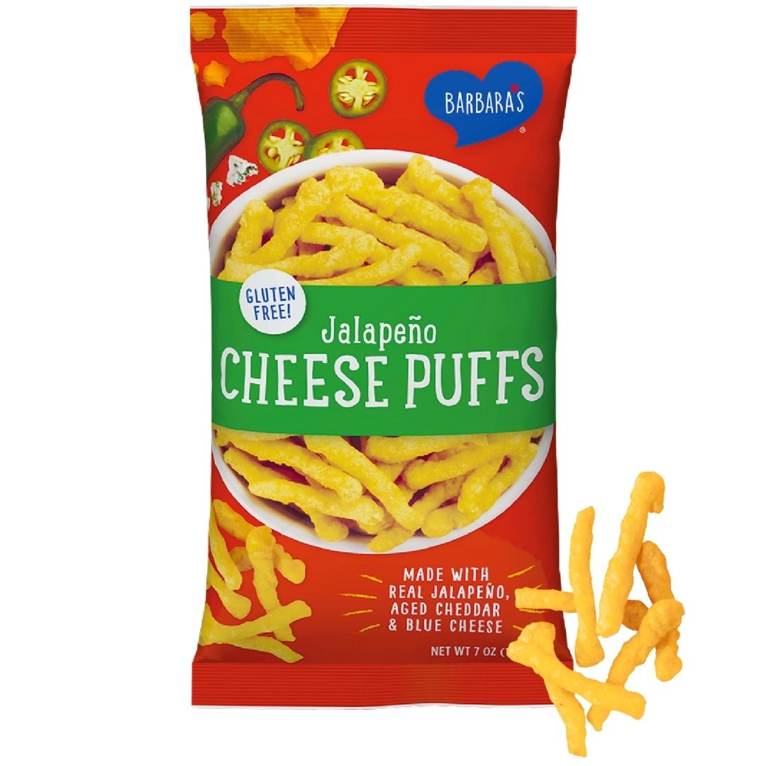 Barbara's Jalapeno Cheez Puffs 198g