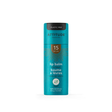 Load image into Gallery viewer, Attitude Coconut Lip Balm SPF 15 8.5g
