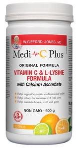 Preferred Nutrition Dr W Gifford Jones Medi-C Calcium Citrus 600g