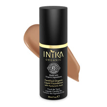 Load image into Gallery viewer, Inika Organic Liquid Foundation in Tan 30ml
