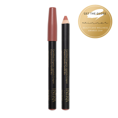 Inika Organic Lip Crayon Rose Nude 3g