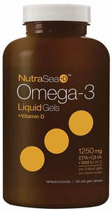 NutraSea Omega-3 with Vitamin D3 150 SoftGels