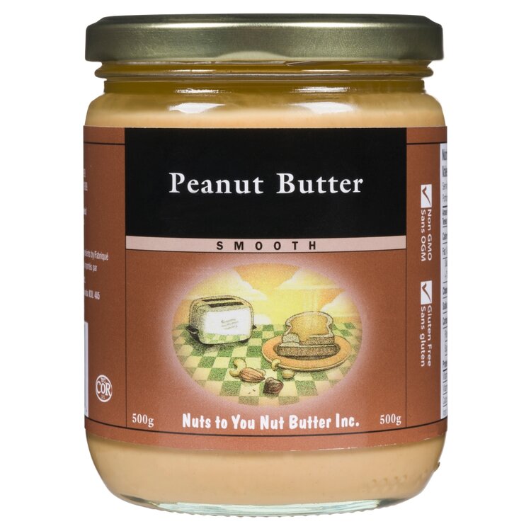 Nuts To You Peanut Butter Smooth 500g