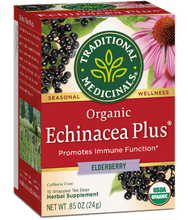 Load image into Gallery viewer, Traditional Medicinals Organic Echinacea Elderberry 16 Bags
