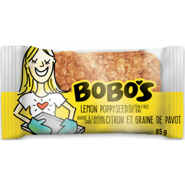 Bobo's Lemon Poppyseed Oat Bar 85g