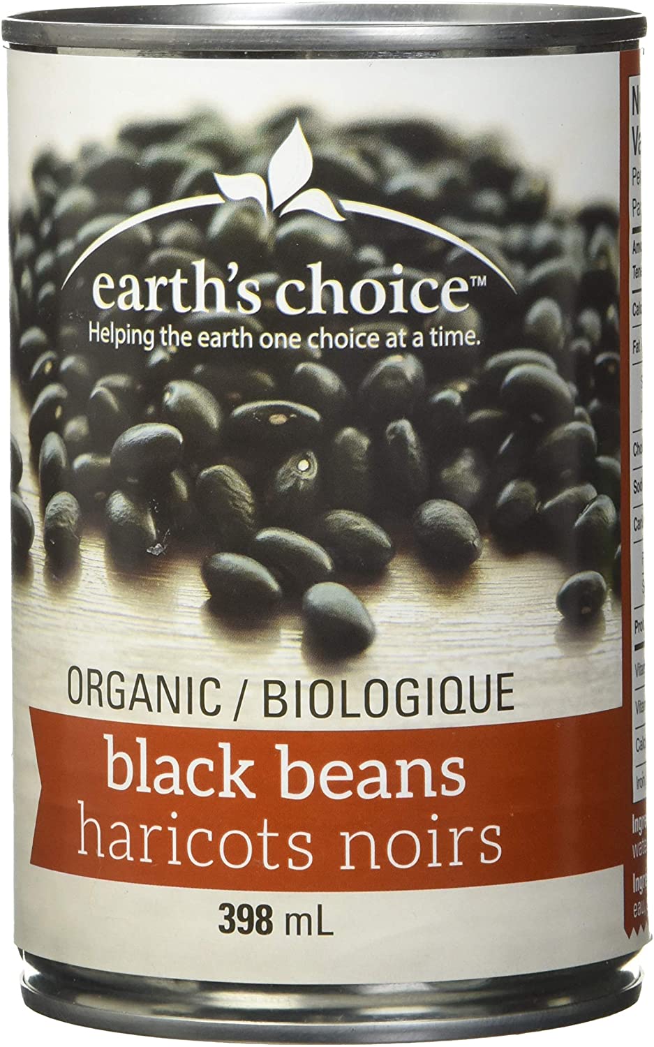 Earth's Choice Black Beans 398ml