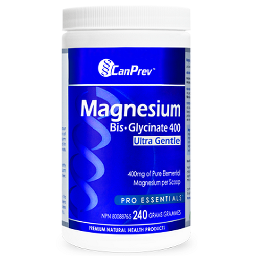 CanPrev Magnesium Bis-Glycinate 400mg 240g Powder