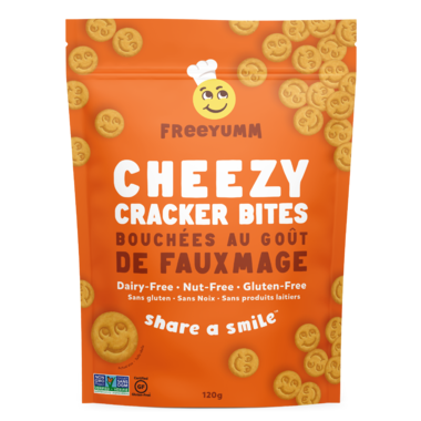 FreeYumm Cheezy Cracker Bites 120g