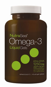 NutraSea Omega-3 60 Softgels