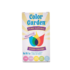 Color Garden Natural Food Colouring Pastels 30ml