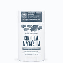 Load image into Gallery viewer, Schmidt&#39;s Charcoal + Magnesium Deodorant 92g
