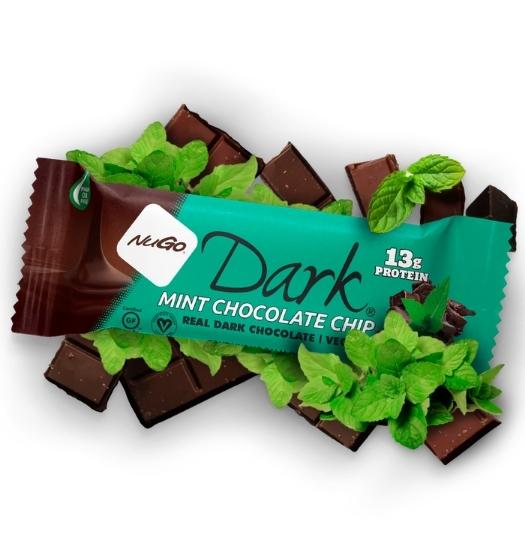 NuGo Mint Chocolate Chip Bar 50g