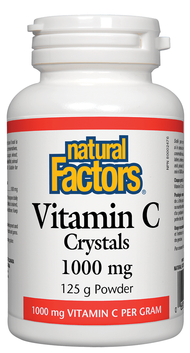 Natural Factors Vitamin C 1000mg Crystals 125g