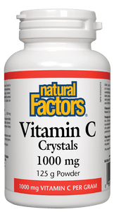 Natural Factors Vitamin C 1000mg Crystals 125g