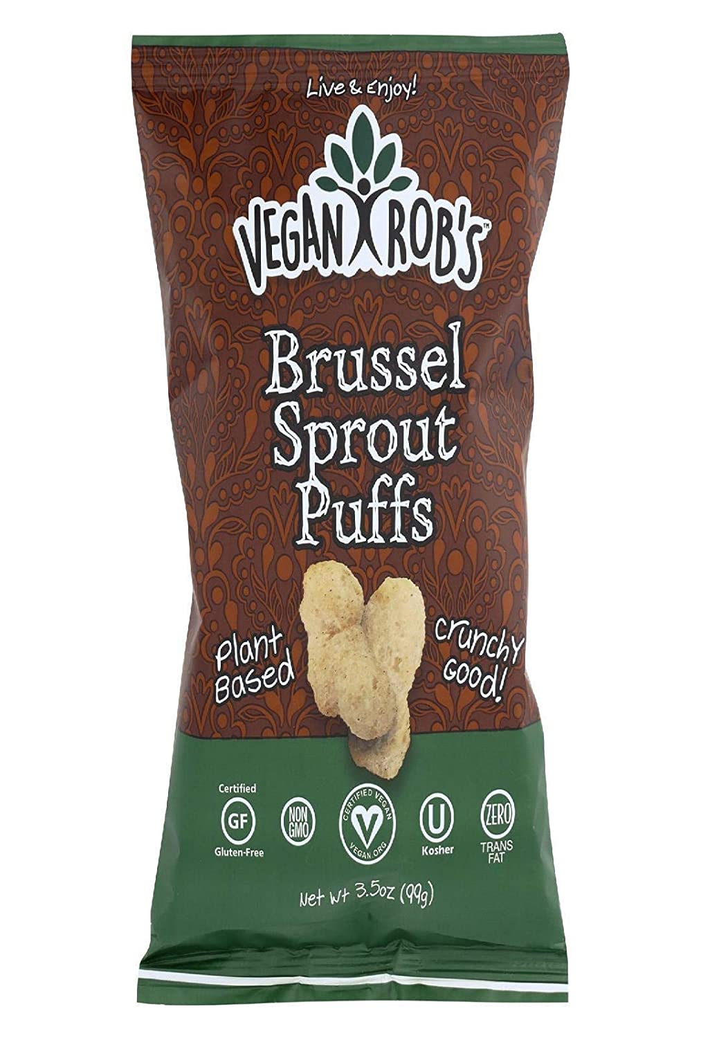 Vegan Rob's Sorghum Brussel Sprout Puffs 99g