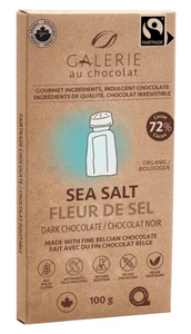 Galerie Chocolat Sea Salt Dark Chocolate Bar 100g