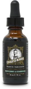 Educated Beards Oil 30ml Peppermint Cedarwood