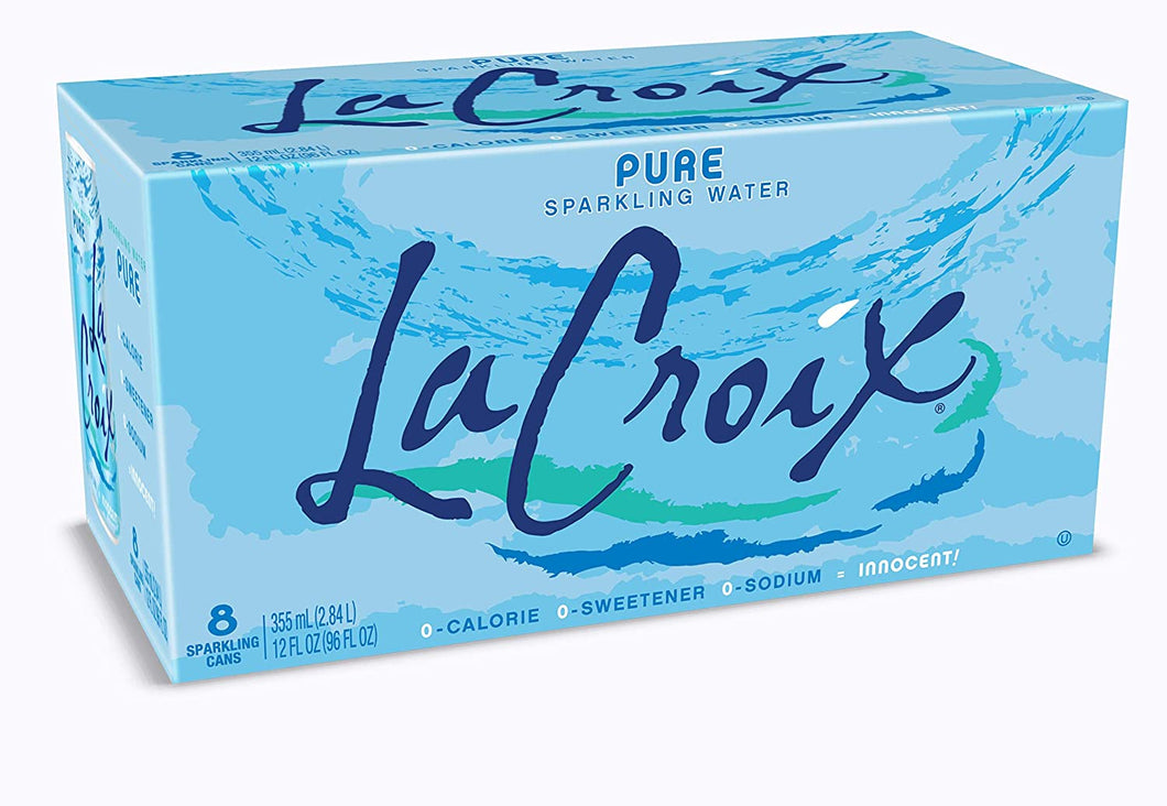 La Croix Pure 355ml 8 Pack