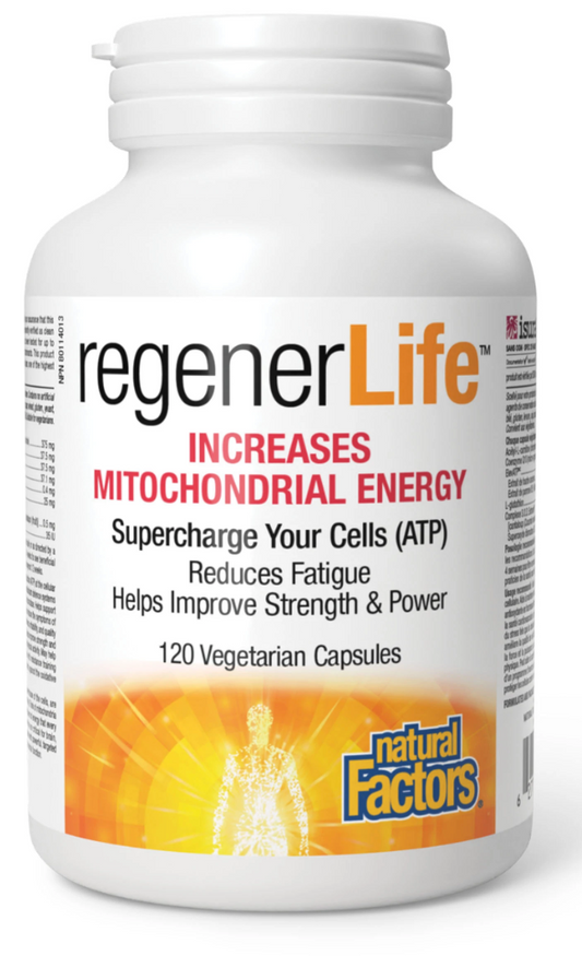 Natural Factors RegenerLife 120 Vegetarian Capsules
