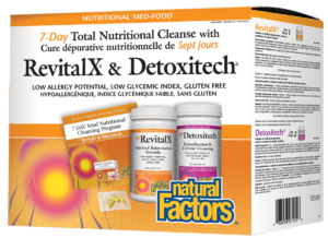 Natural Factors 7-Day Total Nutritional Cleanse with RevitalX &amp; Detoxitech