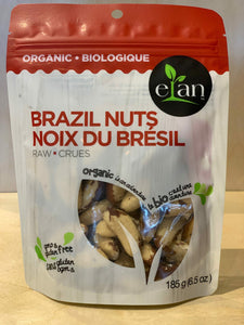 Elan Organic Brazil Nuts 185g