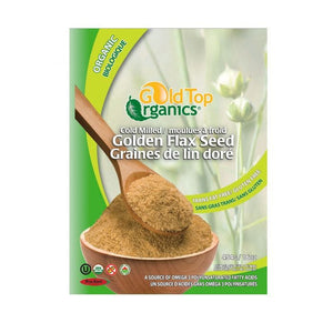 Gold Top Organics Milled Golden Flax Seeds 454g