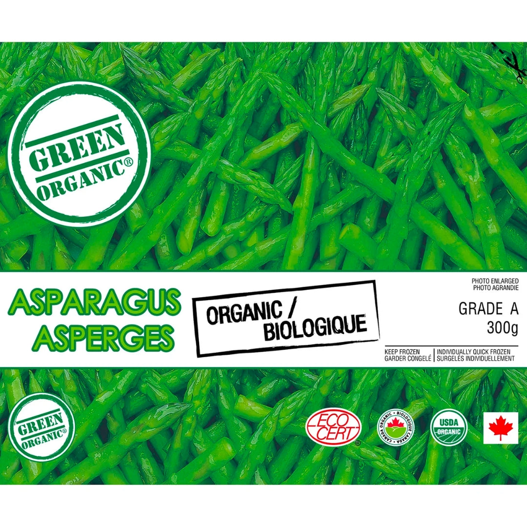 Green Organic Asparagus 300g