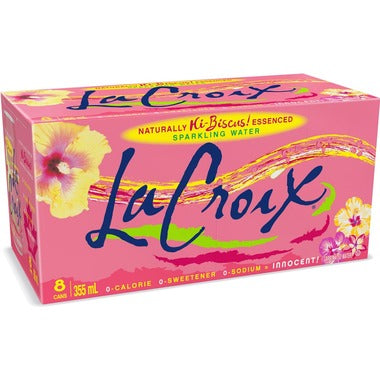 La Croix Hibiscus 355ml 8 Pack