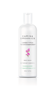 Carina Organics Body Wash Sweet Pea 360ml