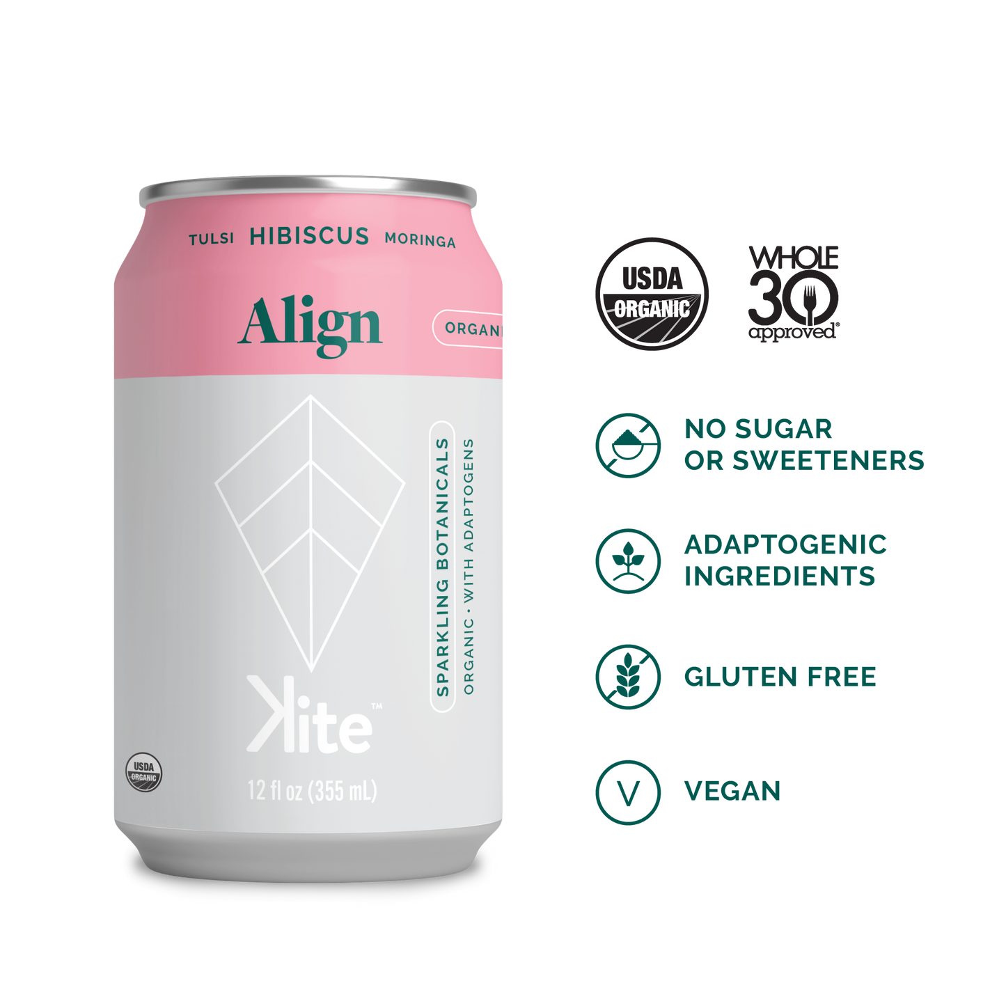 Kite Align Tulsi Hibiscus 355ml