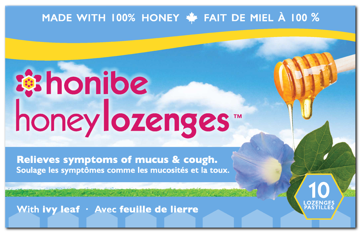 Honibe Honey Ivy Leaf Lozenges 10pc