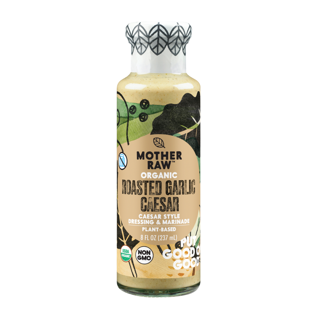 Mother Raw Organic Roasted Garlic Caesar Dressing 242ml