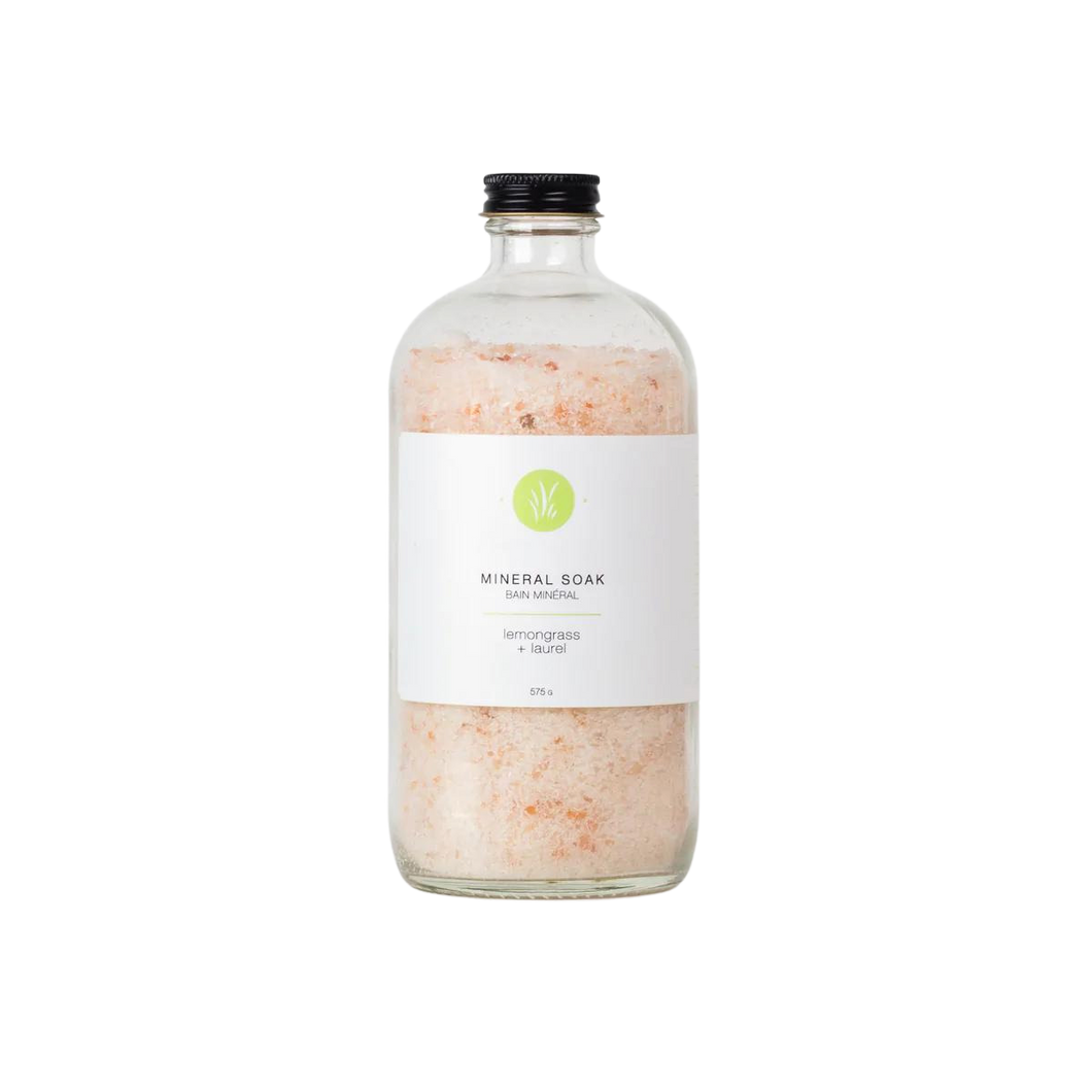 All Things Jill Mineral Soak Lemongrass and Laurel 625g
