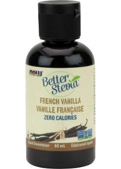 NOW Stevia Drops French Vanilla 60mL