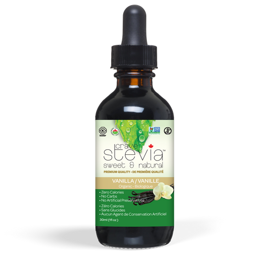 Crave Stevia Vanilla Liquid Drops 30ml