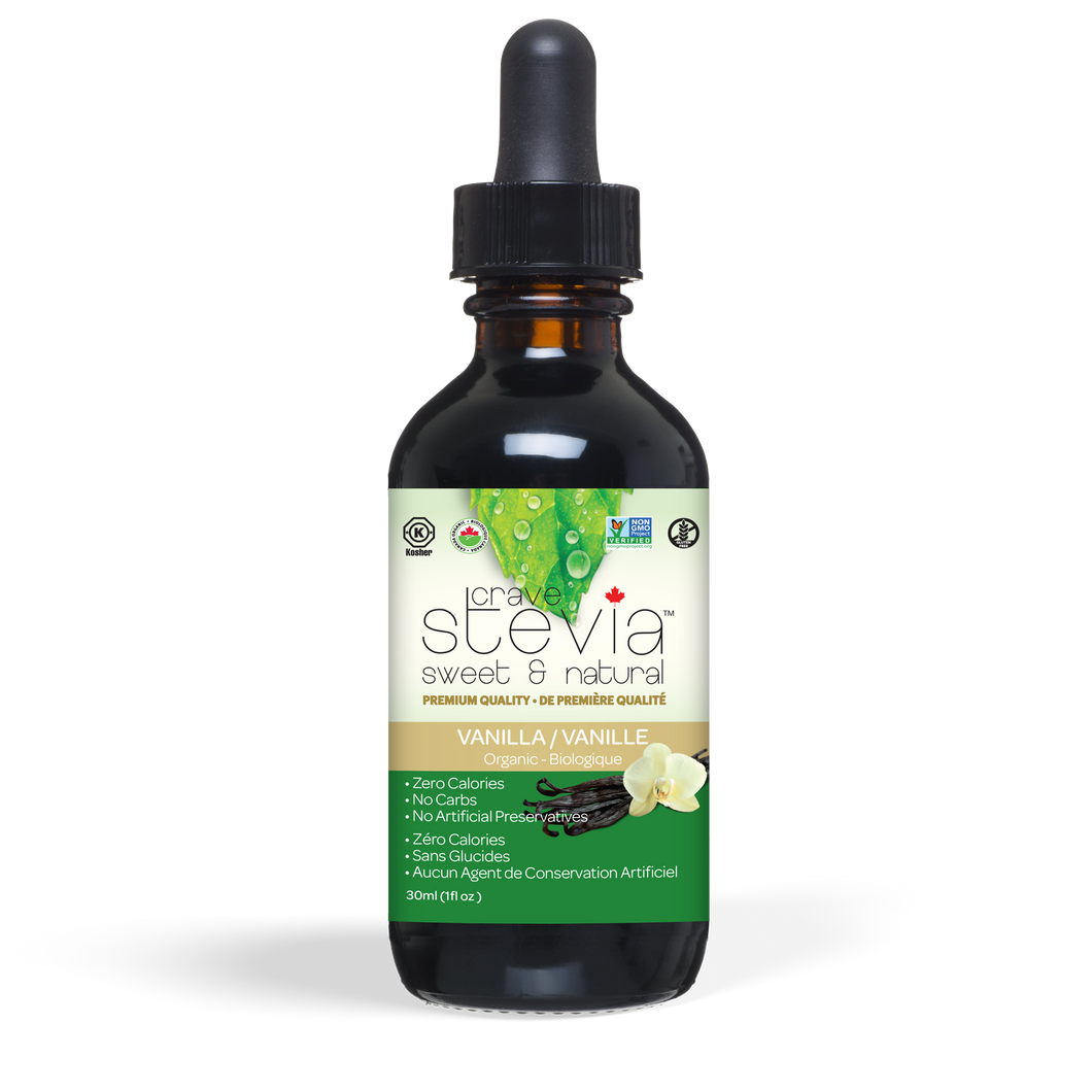 Crave Stevia Vanilla Liquid Drops 30ml