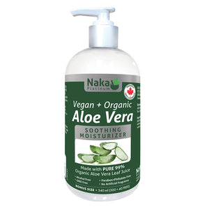 Naka Organic Topical Aloe Vera Gel 340ml