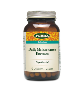 Flora Daily Maintenance Enzyme 60 Vegetarian Capsules
