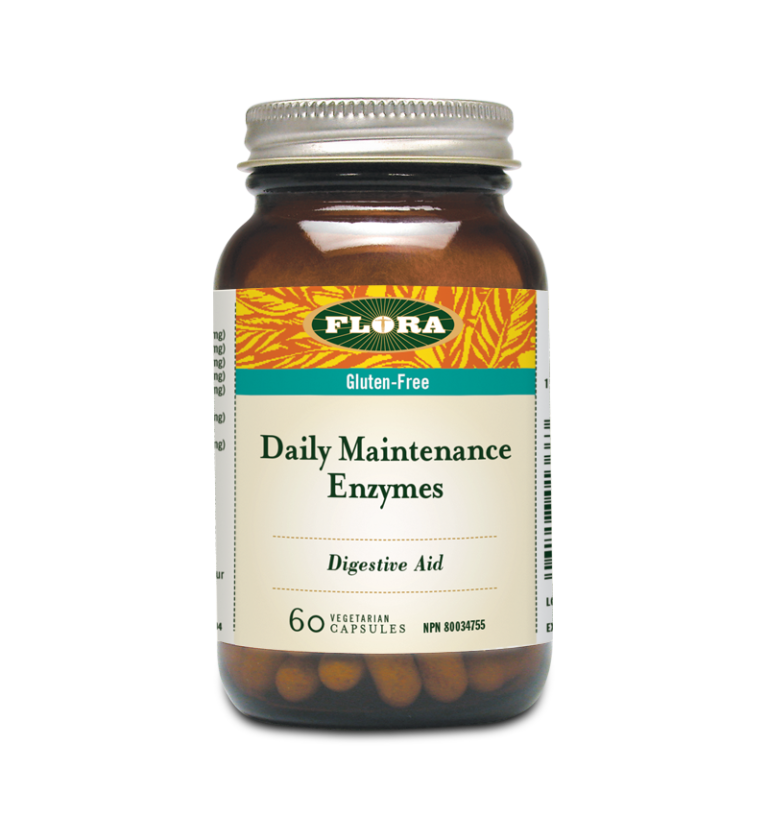 Flora Daily Maintenance Enzyme 60 Vegetarian Capsules