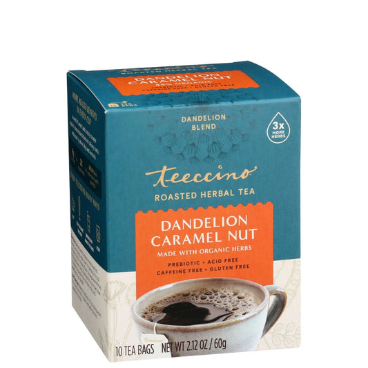 Teeccino Dandelion Caramel Nut Coffee 10bg
