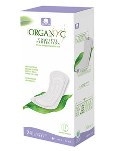 Organyc Panty Liners Light 24 Pack