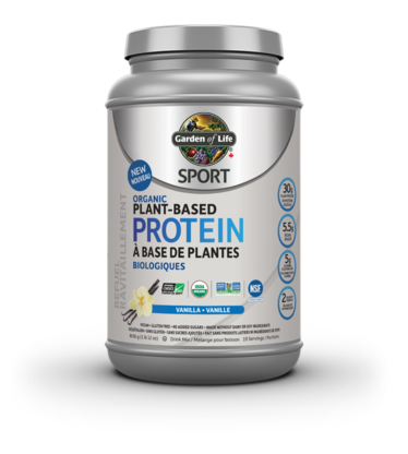 Garden Of Life Sport Organic Plant Based Protein Vanilla 806g