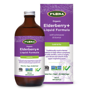 Flora Elderberry + Liquid Formula 500ml