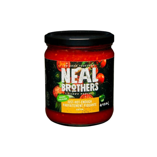 Neals Brothers Natural Salsa Just Hot Enough 410ml